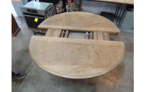 TABLE GUÉRIDON MODULABLE SANS ALLONGES