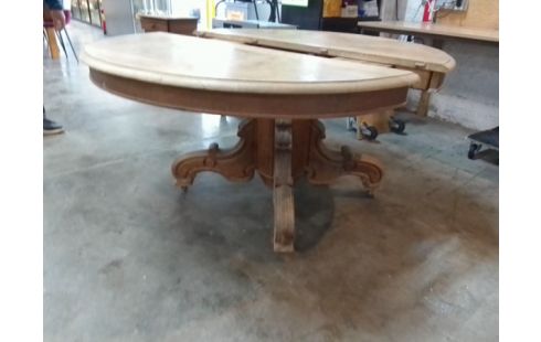 TABLE GUÉRIDON MODULABLE SANS ALLONGES