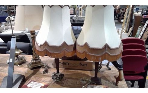 LAMPES DE CHEVET LA PAIRE