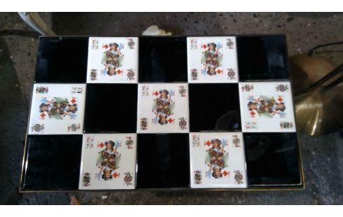 TABLE BASSE CARRELAGES