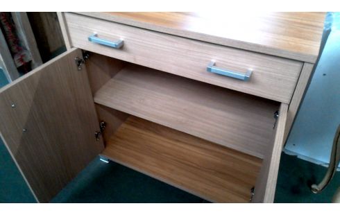 ARCÓN 2 PUERTAS 1 CAJÓN, , MADERA LOOK