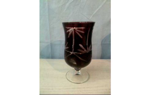 GLAS 5ER-SET GLAS ROT GESCHLIFFEN