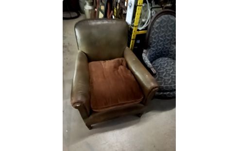 FAUTEUIL CUIR