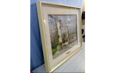 ÖLGEMÄLDE I.R <P. S. ESPOSITO> TERRASSE