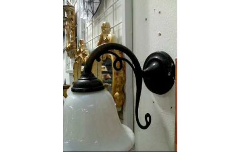 WANDLAMPE SCHIRM WEISS 1-LEUCHTE