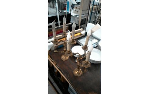 CHANDELIER BRONZE  L' UN