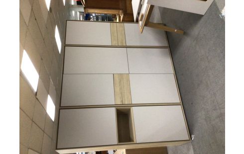 MEUBLE LIVING MODERNE 8 PORTES 4 TIROIRS