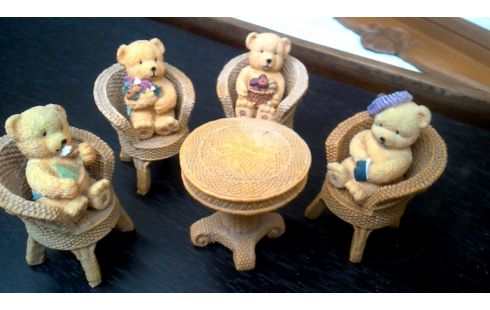 DECO-OBJECT BEREN KUNSTSTOF