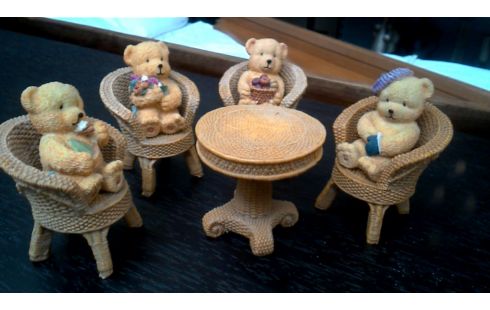 DECO-OBJECT BEREN KUNSTSTOF