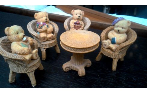 DECO-OBJECT BEREN KUNSTSTOF