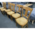 6 CHAISES RUSTIQUE