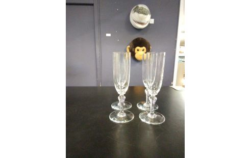 VERRES X 4 BACCARAT