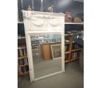 MIROIR ANCIEN DECOR RUBAN