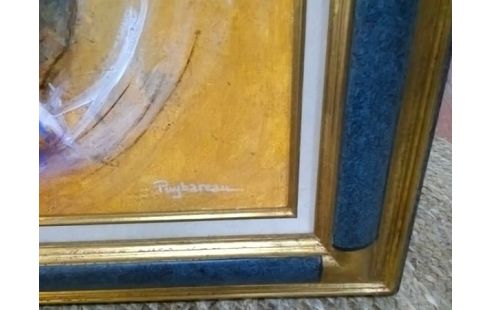 TABLEAU ANNIE PUYBAREAU VIOLONISTE