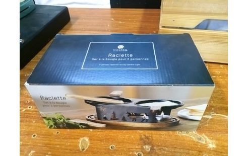APPAREIL A RACLETTE A LA BOUGIE POUR 2 PERSONNES