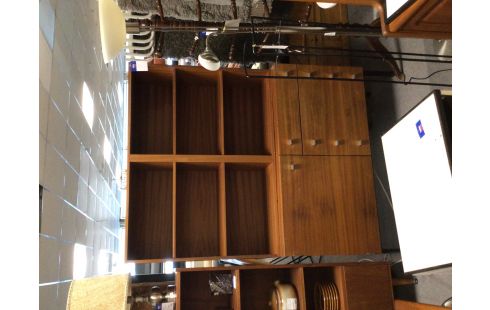 MEUBLE MEUROPE VINTAGE 70S 1 PORTE 4 TIROIRS