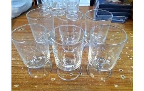 LOT DE 6 VERRES MM