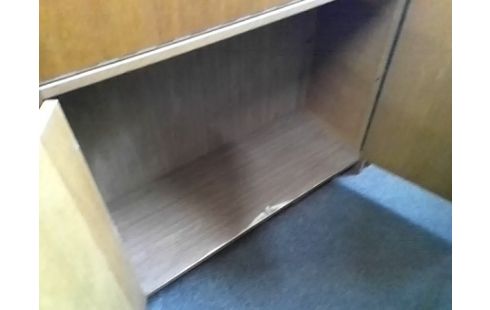 SECRETAIRE ANCIEN AVEC 2 VITRES 3P