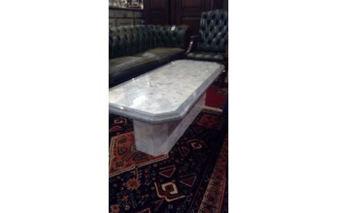 WOHNZIMMERTISCH 1 MARMORSTEIN EIS