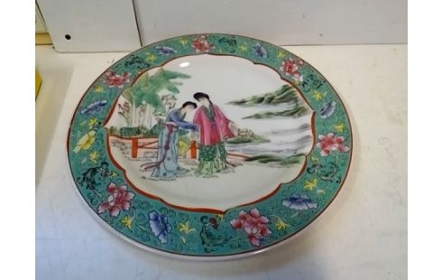 ASSIETTE DECO ASIATIQUE