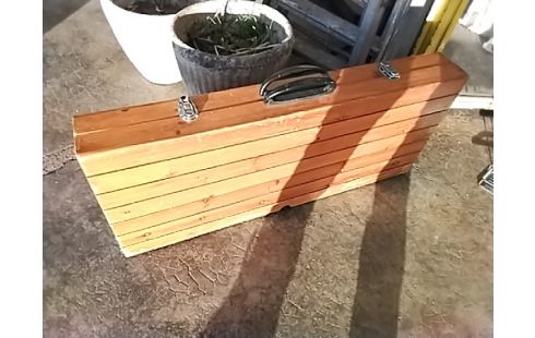 TABLE DE CAMPING PLIABLE BOIS