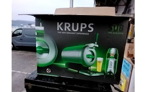 TIREUSE A BIERE KRUPS COMPACT + CARTON