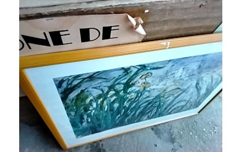 CADRE REPRODUCTION MONET