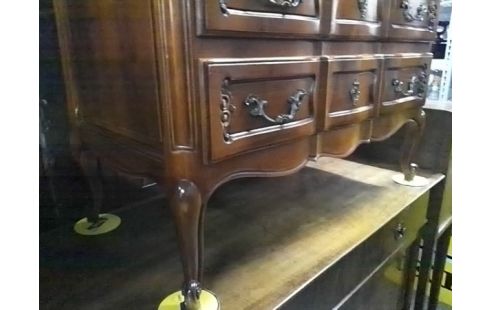 COMMODE 3T STYLE LOUIX XV MERISIER