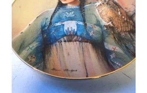 ASSIETTE DECO PRINCESS OF WISDOM