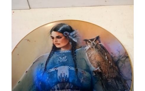 ASSIETTE DECO PRINCESS OF WISDOM