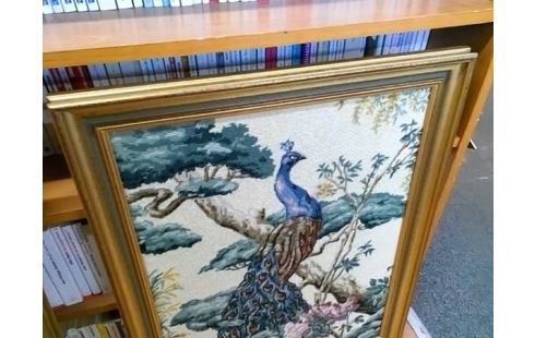 CADRE TAPISSERIE PAON