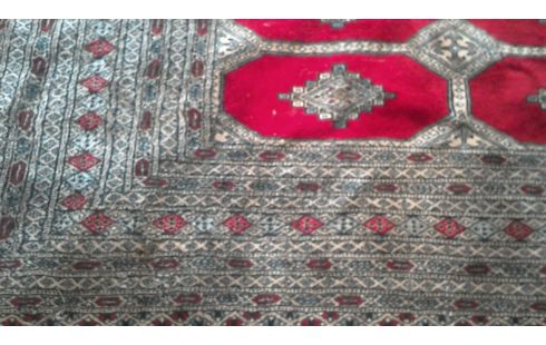 TAPIS  PAKISTAN 314-218 CM  LAINE/SOIE