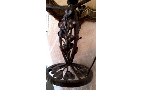 LAMPADAIRE FER FORGE STYLE