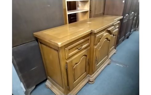 BUFFET BAS 3 PORTES CHENE MASSIF