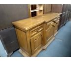 BUFFET BAS 3 PORTES CHENE MASSIF