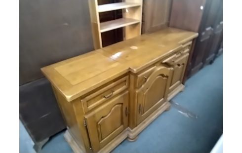 BUFFET BAS 3 PORTES CHENE MASSIF