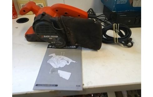 PONCEUSE A BANDE BLACK&DECKER KA86 (AVEC NOTICE)