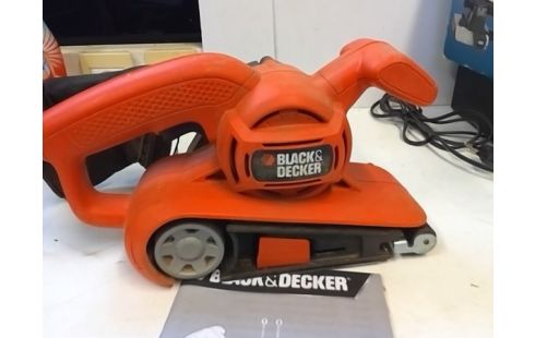 PONCEUSE A BANDE BLACK&DECKER KA86 (AVEC NOTICE)
