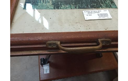 PLATEAU EN BOIS DECO VENISE