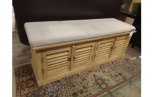 BANC DE HALL + RANGEMENT