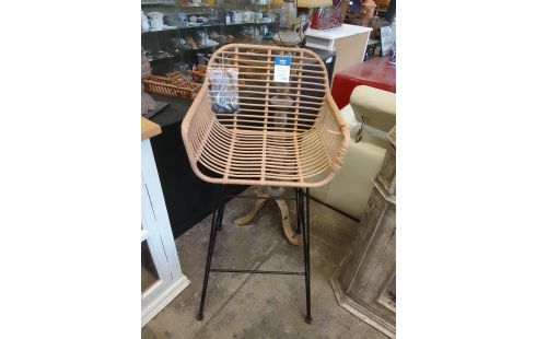 CHAISE HAUTE DE BAR OSIER