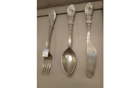 DECORATION COUVERT GRAND MODELE LA SERIE DE 3