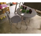 TABLE DE JARDIN + CHAISE