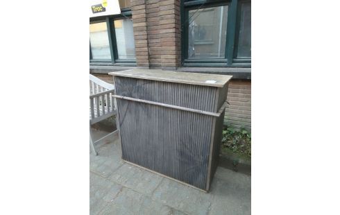 BAR EXTERIEUR BOIS TOLE
