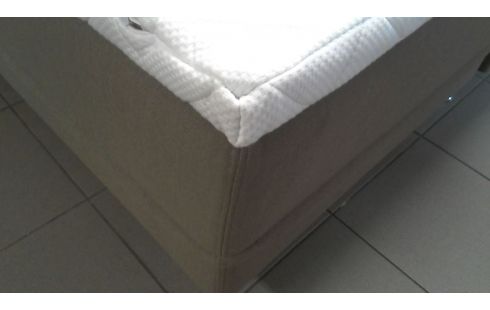 LIT 180X200 ELECTRIQUE GRIS MET