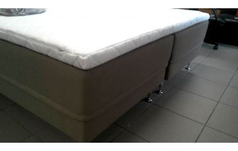 LIT 180X200 ELECTRIQUE GRIS MET