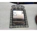 MIROIR METAL STYLE ORIENTAL