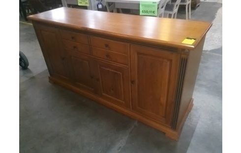 ENFILADE PIN 4 PORTES 2 TIROIRS