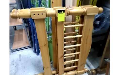 LIT PIN 90X190 AVEC SOMMIER LATTES