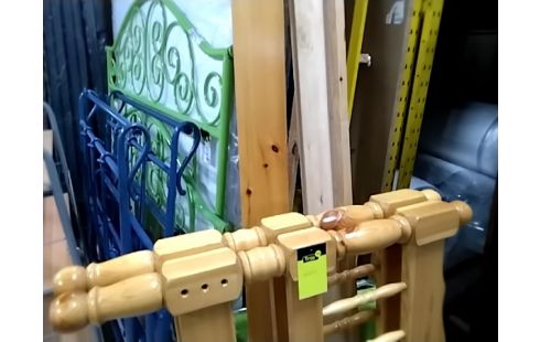 LIT PIN 90X190 AVEC SOMMIER LATTES